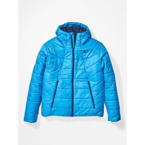 Marmot WarmCube Featherless Jackets - Mens Down Jacket Blue CA9403258 Canada